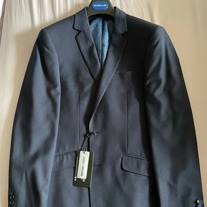 Sondergaard blue navy suit. Jacket and pants.